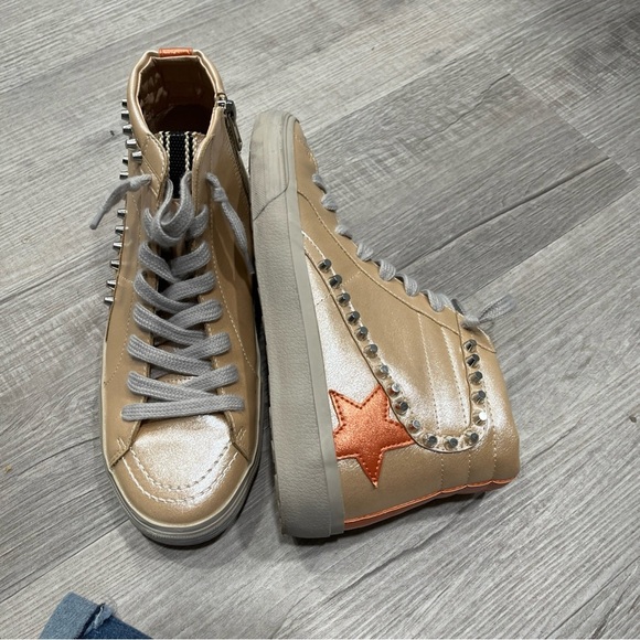 Shu Shop Women's Shoes Sneakers High Top Lace Casual Zip 8.5 - Picture 4 of 10